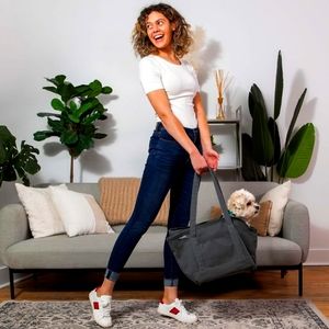 COPY - WAGGO Canvas Pet Carrying Tote for small Dog & Cats NWT